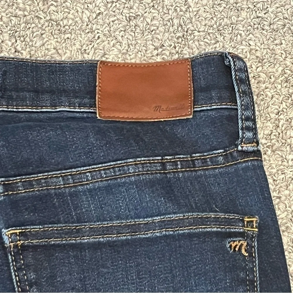 Madewell Jeans Womens Size 27T Blue 9” High Rise Skinny Denim Stretch Mid Rise